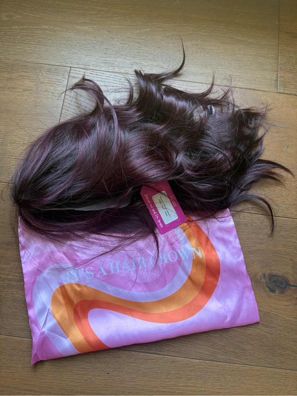 Chelsey Smith Crowns Reese Crimson Velvet Wig